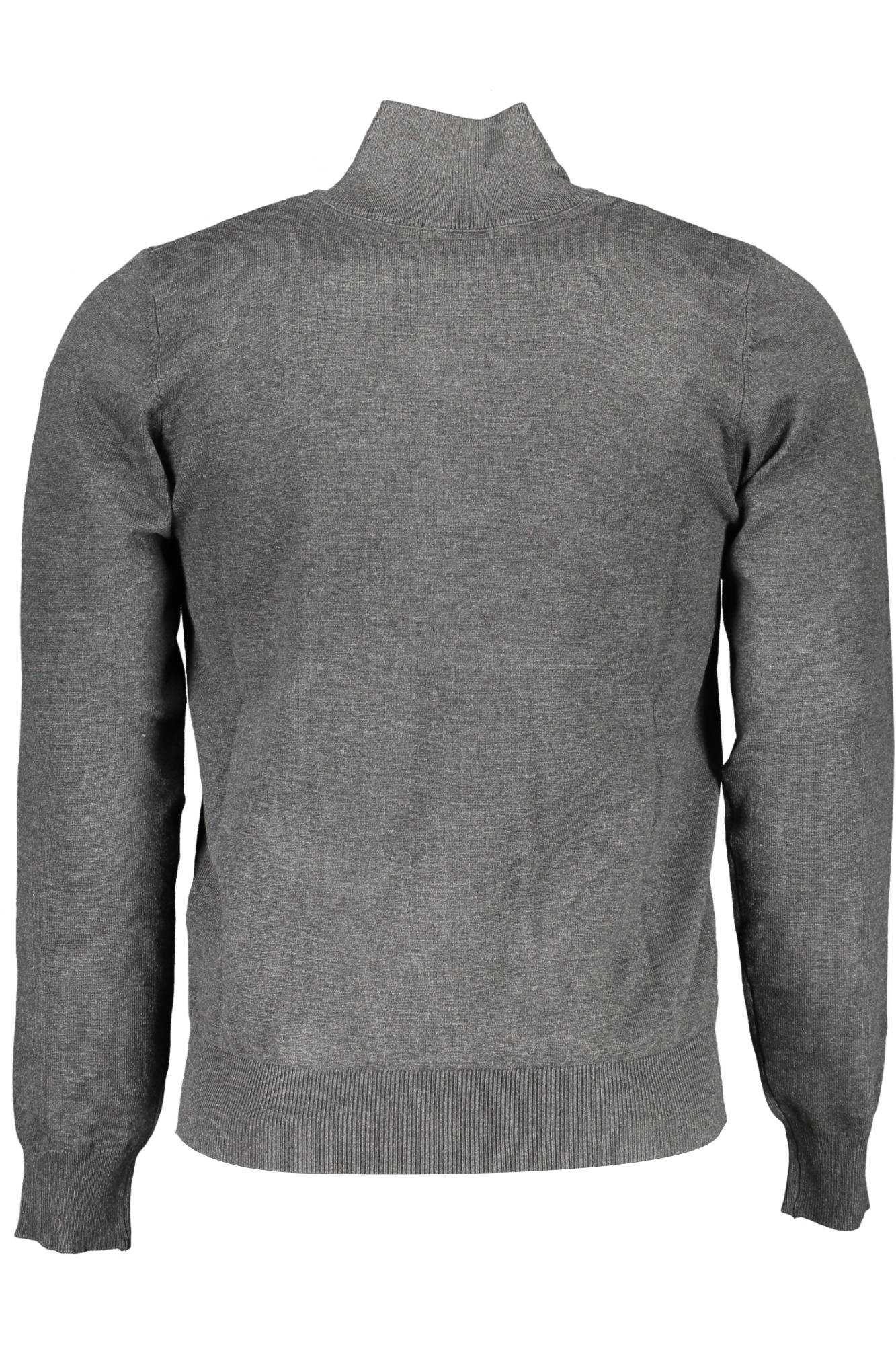 U.S. GRAND Cardigan Herren Grau – Strickjacke mit Reißverschluss für Herbst/Winter Grau