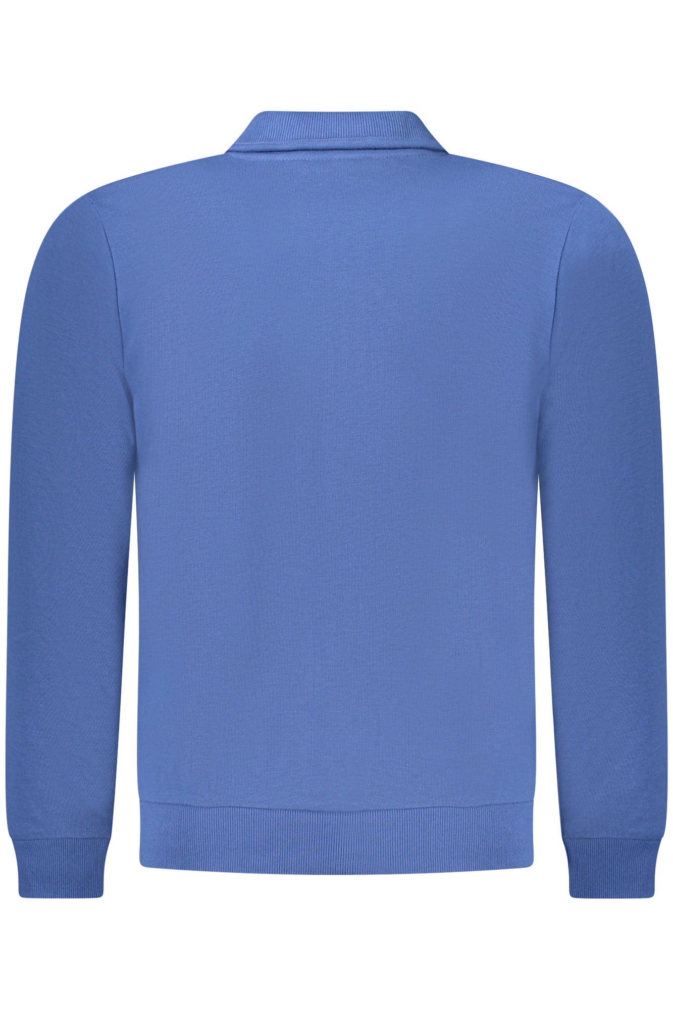 U.S. GRAND Herren-Sweatshirt mit Reißverschluss – Gebürstet & Logo-Stickerei Blau
