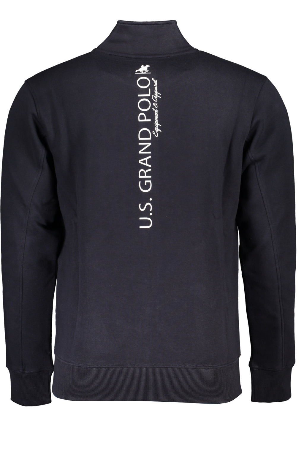 US GRAND Herren-Sweatshirt mit Reißverschluss, blau