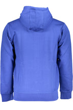 US GRAND Herren-Sweatshirt mit Reißverschluss, blau
