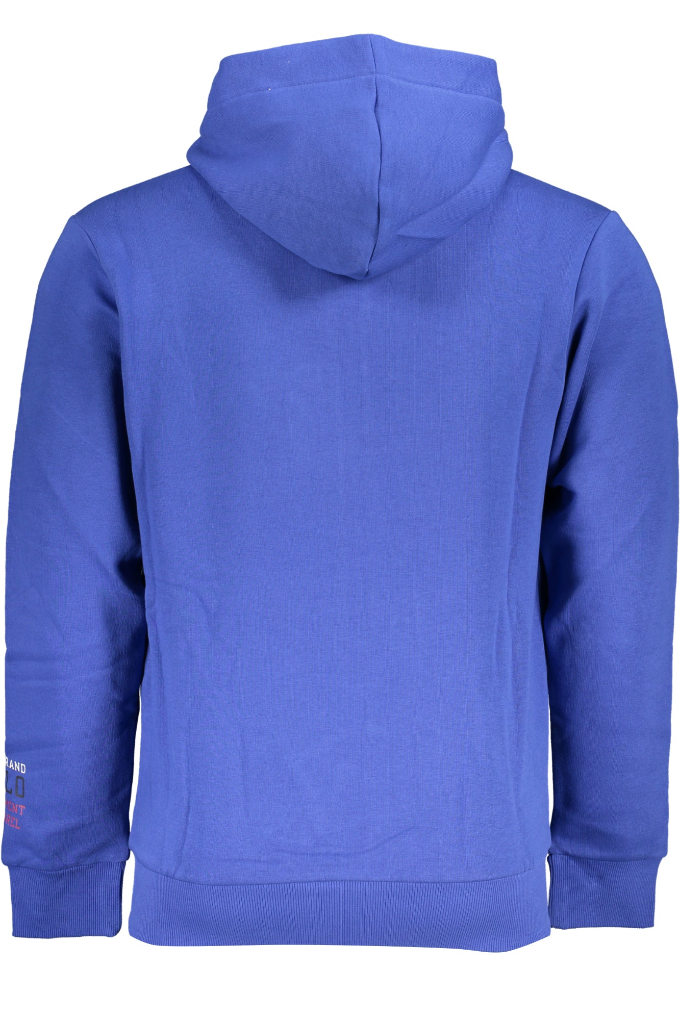 US GRAND Herren-Sweatshirt mit Reißverschluss, grau Blau
