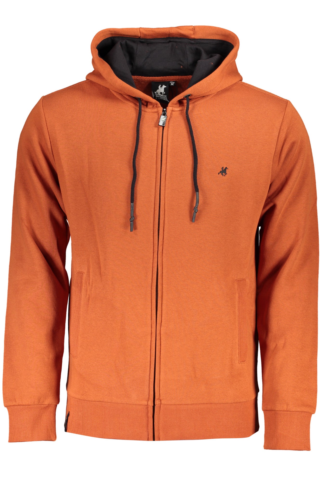 US GRAND Herren-Sweatshirt mit Reißverschluss, blau Bronze