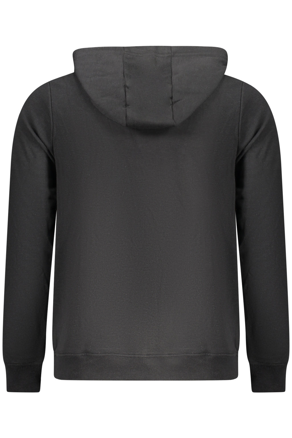 US GRAND Herren-Sweatshirt mit Reißverschluss, schwarz