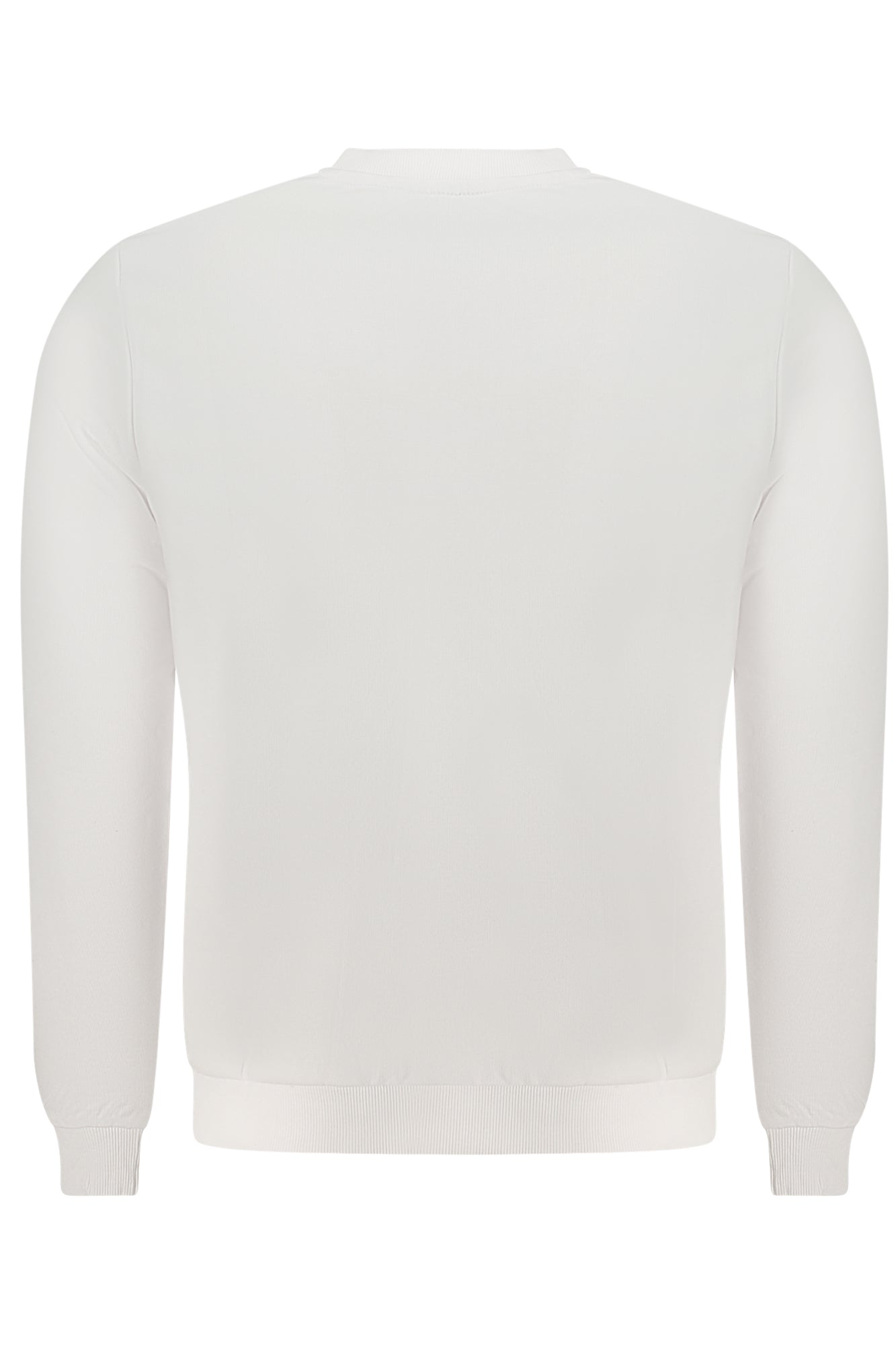 US GRAND Herren-Sweatshirt mit Reißverschluss, weiß