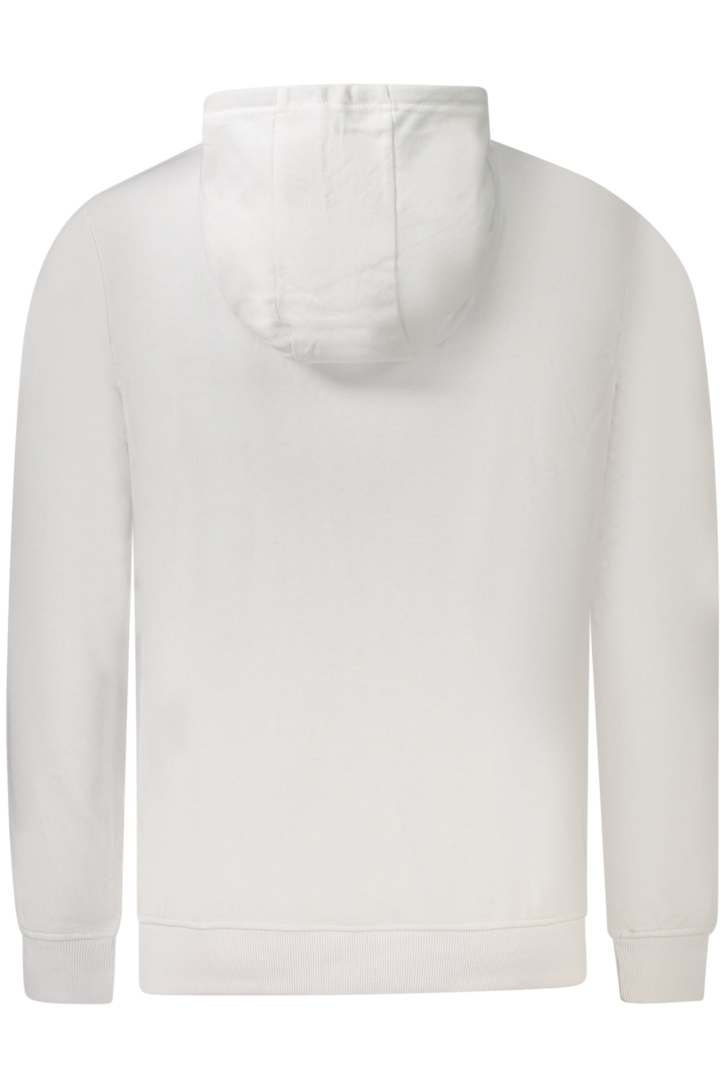 US GRAND Herren-Sweatshirt mit Reißverschluss, weiß