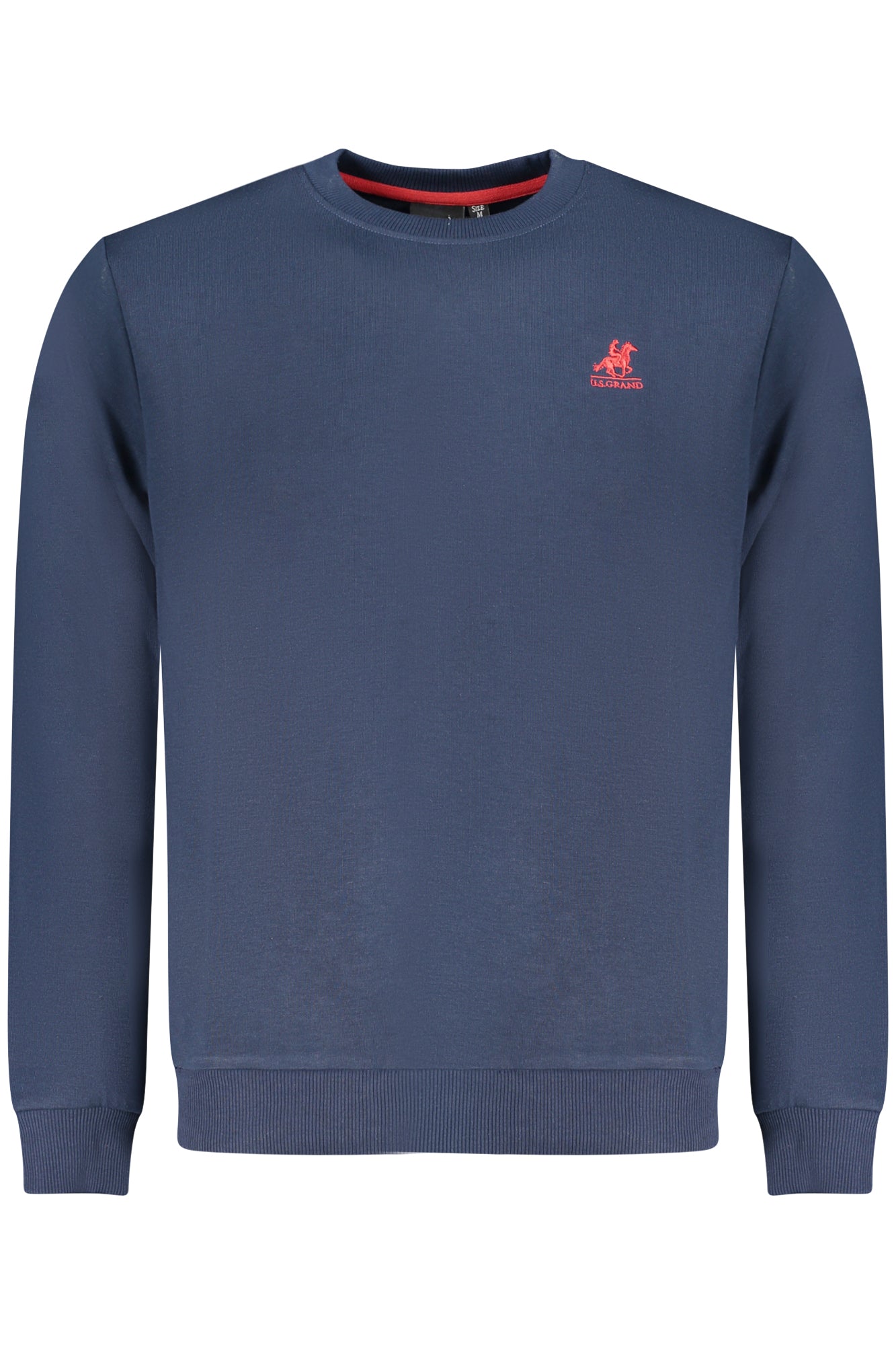 US GRAND Herren-Sweatshirt mit Reißverschluss, blau Hauptbild