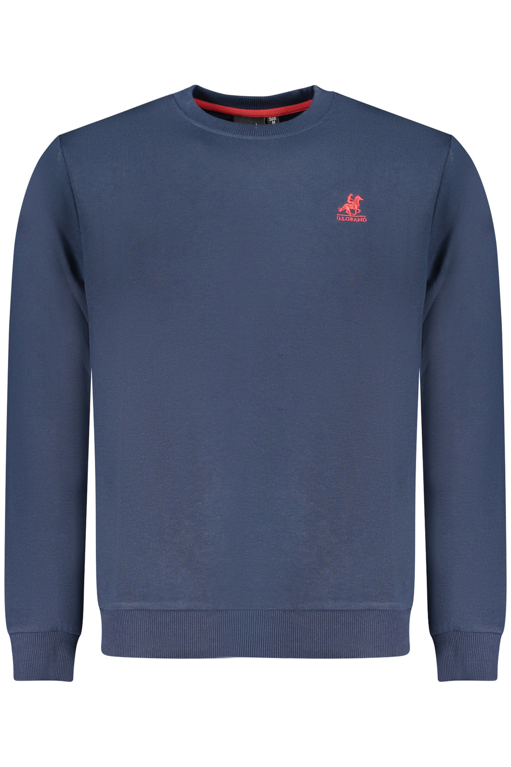 US GRAND Herren-Sweatshirt mit Reißverschluss, blau