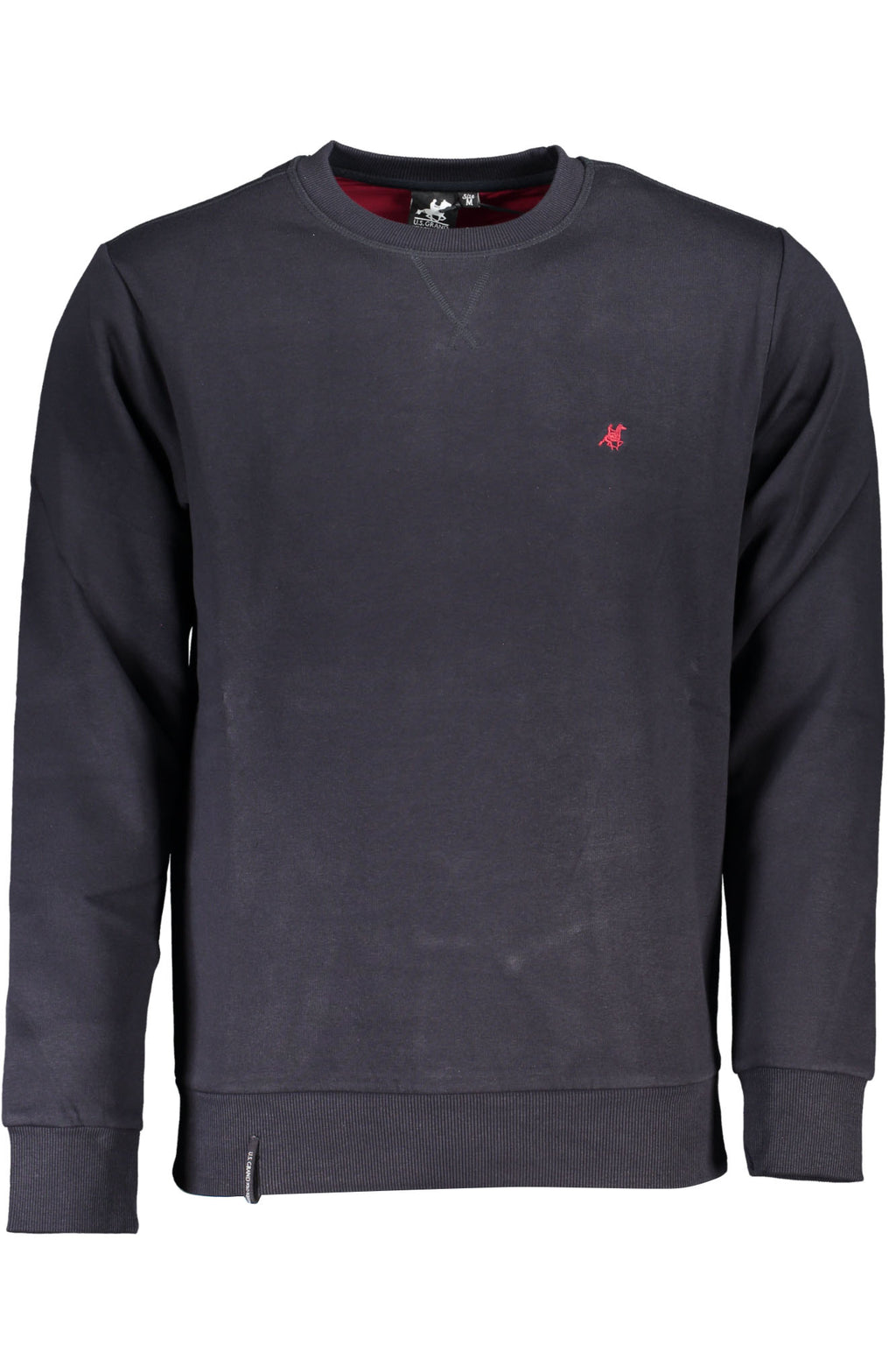 US GRAND Herren-Sweatshirt mit Reißverschluss, blau