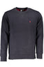 US GRAND Herren-Sweatshirt mit Reißverschluss, blau