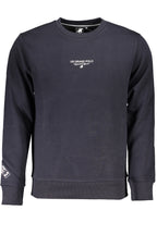 US GRAND Herren-Sweatshirt mit Reißverschluss, blau