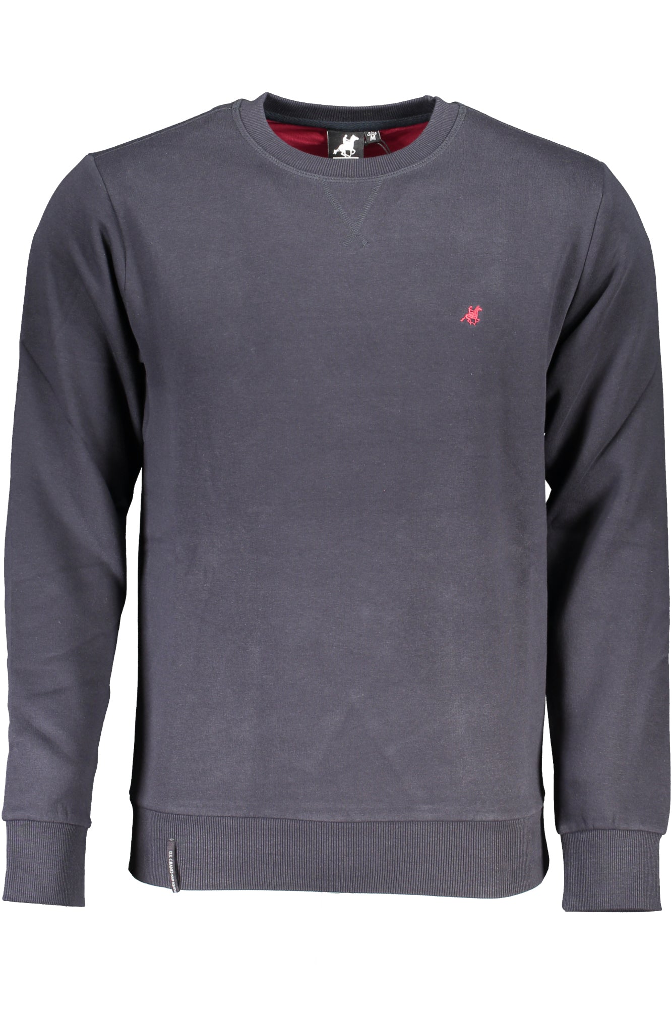 US GRAND Herren-Sweatshirt mit Reißverschluss, blau