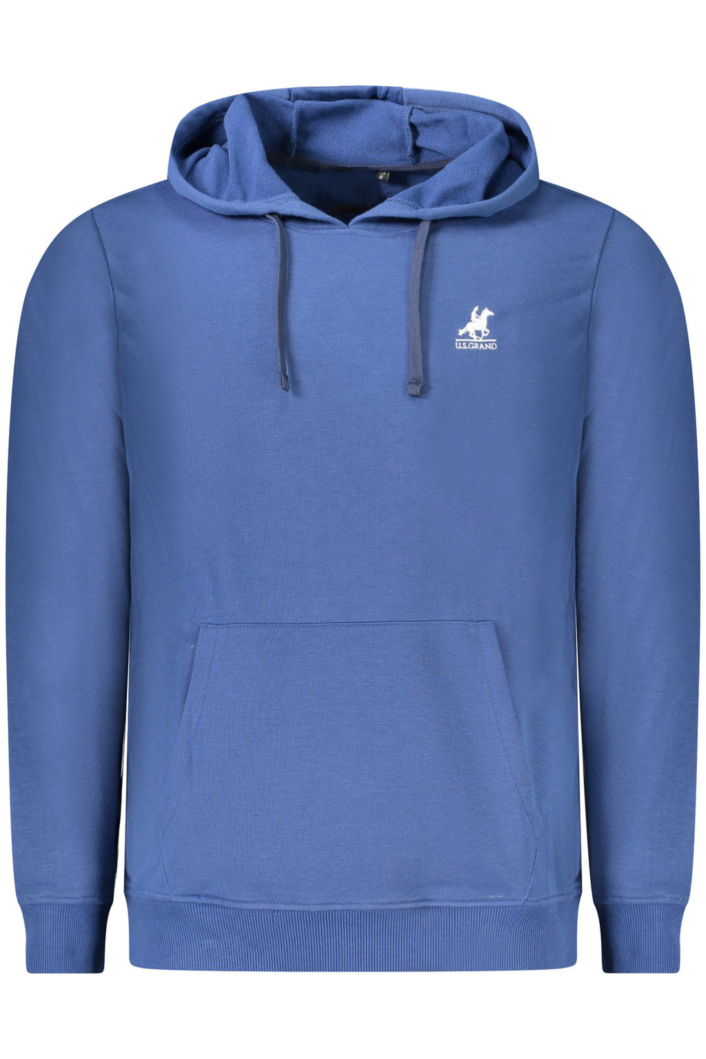 US GRAND Herren-Sweatshirt mit Reißverschluss, blau