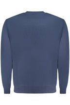 US GRAND Herren-Sweatshirt mit Reißverschluss, blau