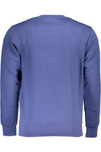 US GRAND Herren-Sweatshirt mit Reißverschluss, blau