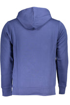 US GRAND Herren-Sweatshirt mit Reißverschluss, blau
