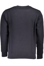 US GRAND Herren-Sweatshirt mit Reißverschluss, blau