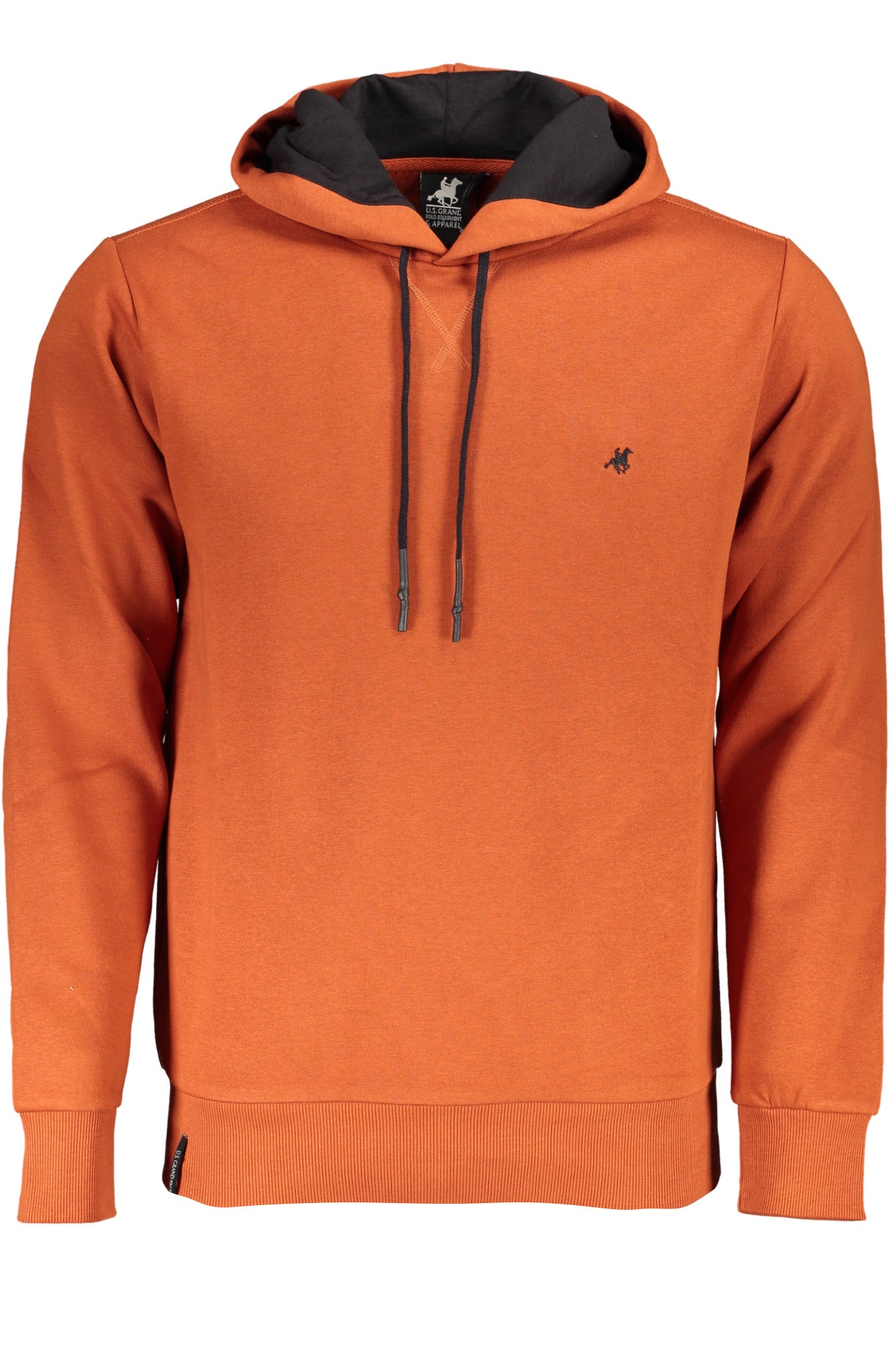 US GRAND Herren-Sweatshirt mit Reißverschluss, schwarz Bronze