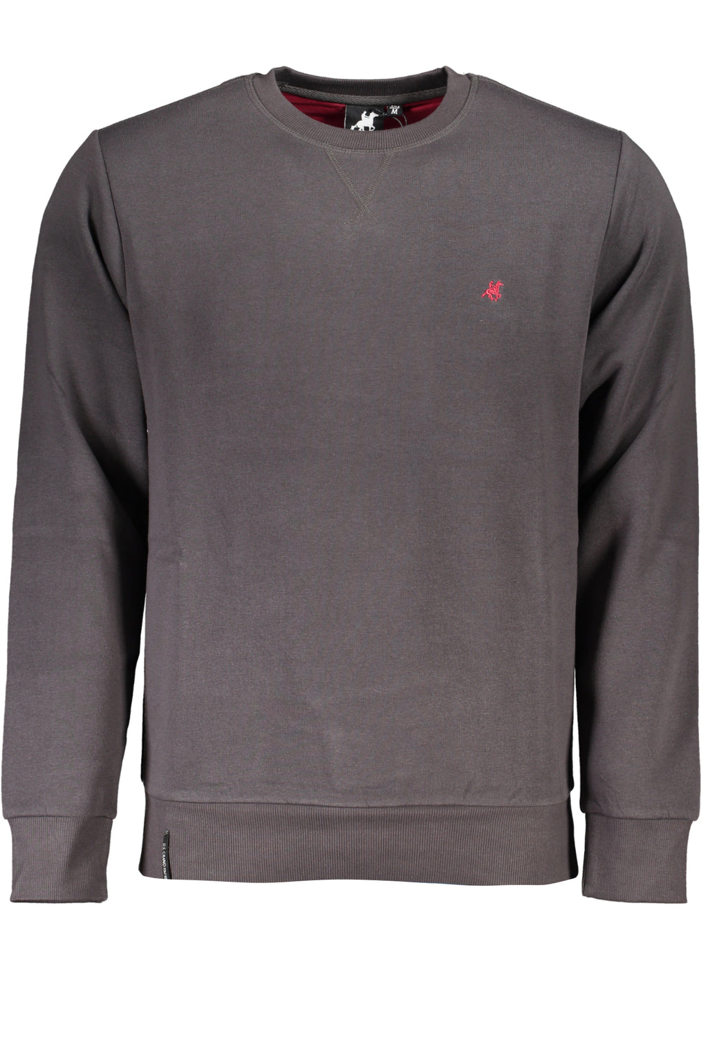 US GRAND Herren-Sweatshirt mit Reißverschluss, grau