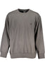 US GRAND Herren-Sweatshirt mit Reißverschluss, grau