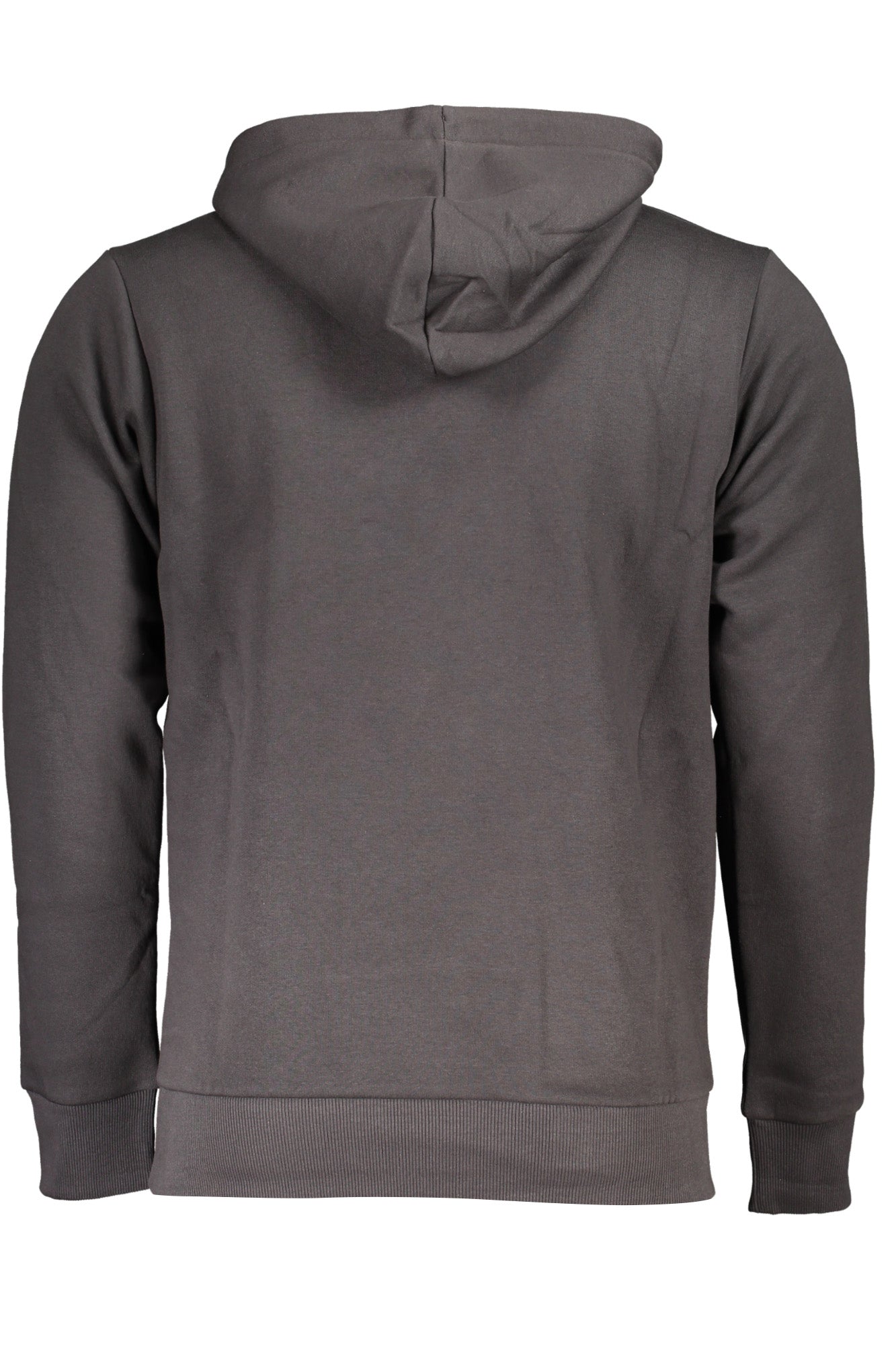 US GRAND Herren-Sweatshirt mit Reißverschluss, schwarz Grau