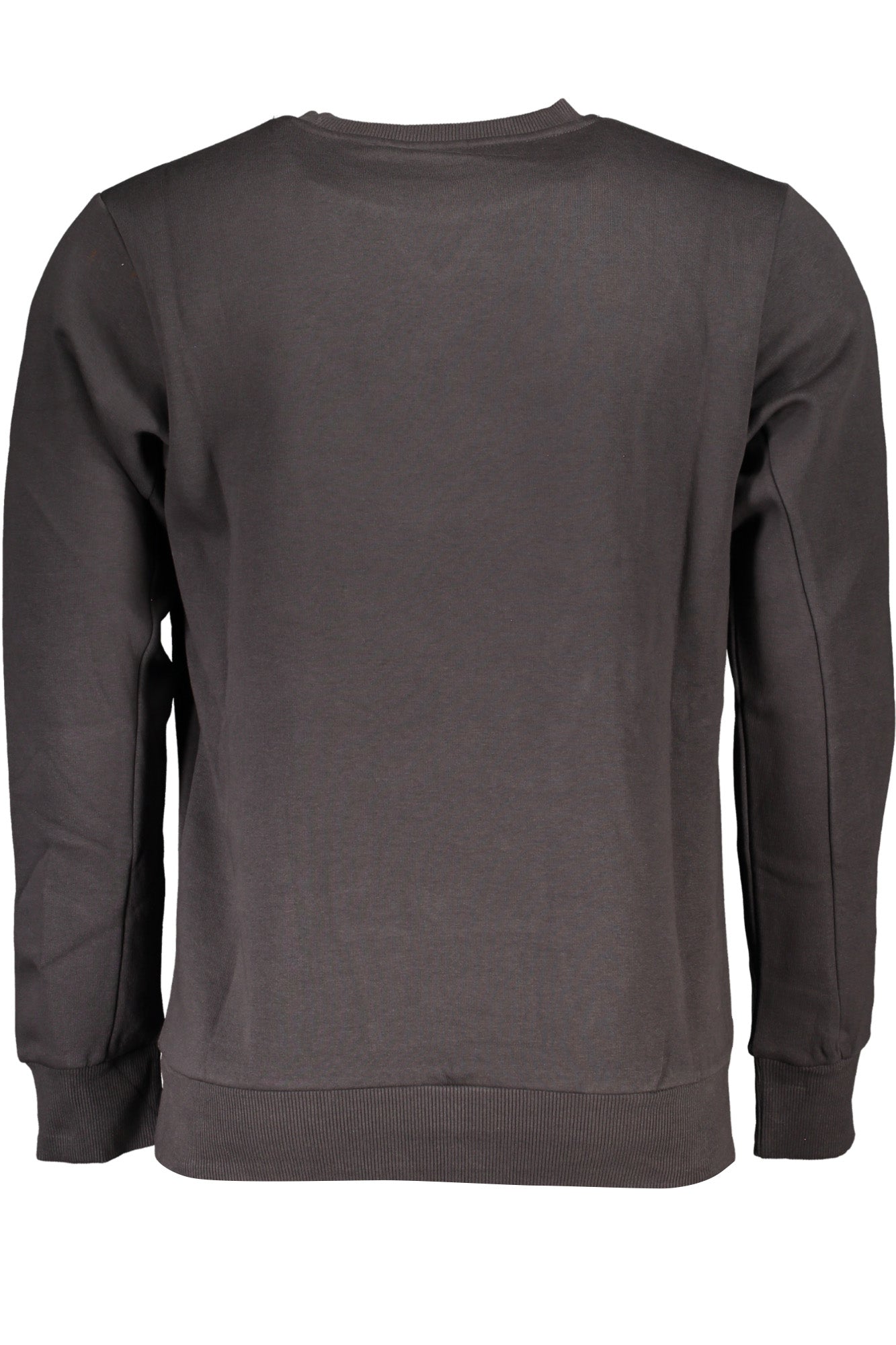 US GRAND Herren-Sweatshirt mit Reißverschluss, schwarz Grau