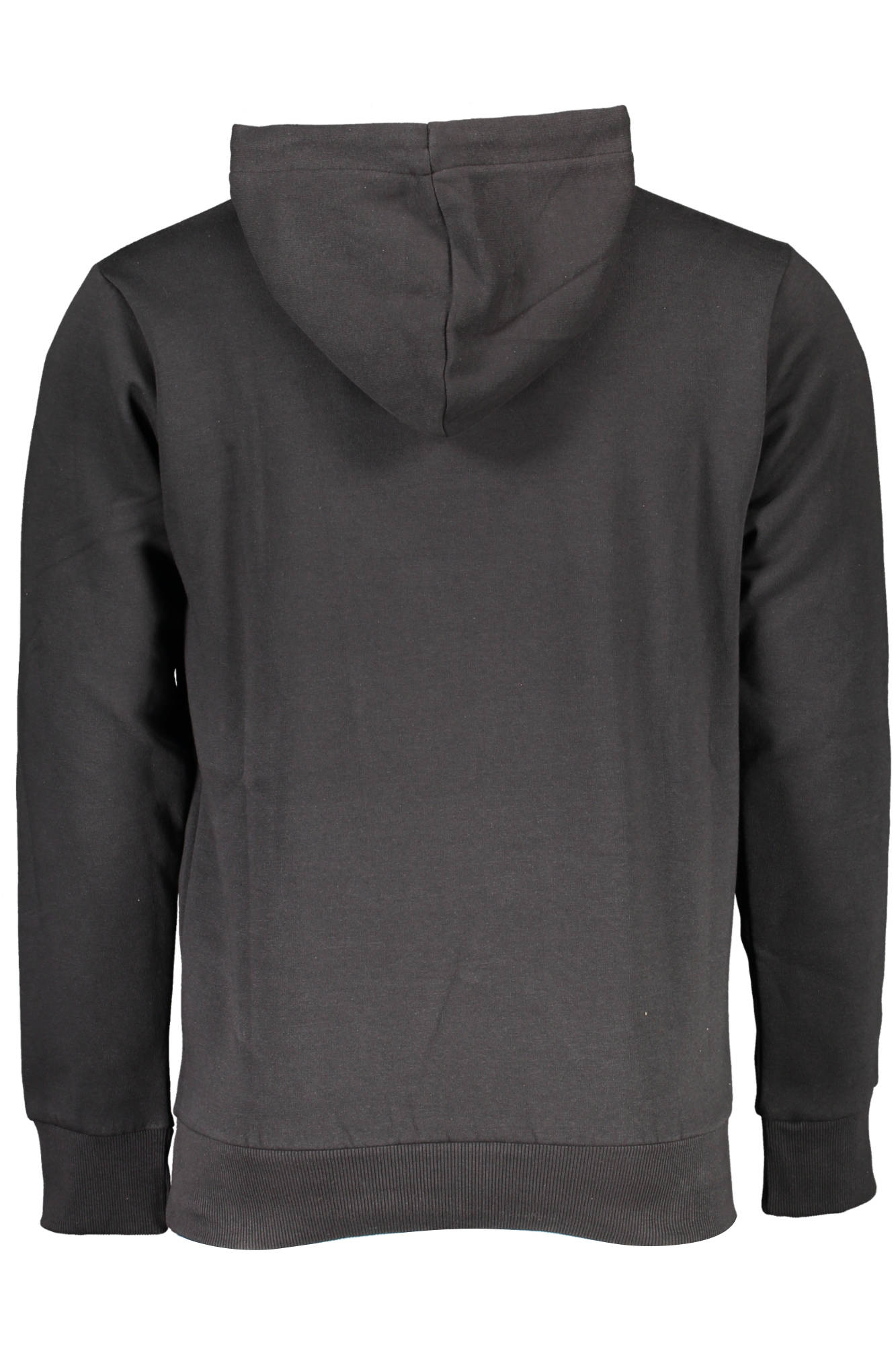 US GRAND Herren-Sweatshirt mit Reißverschluss, schwarz Schwarz
