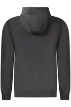 US GRAND Herren-Sweatshirt mit Reißverschluss, schwarz