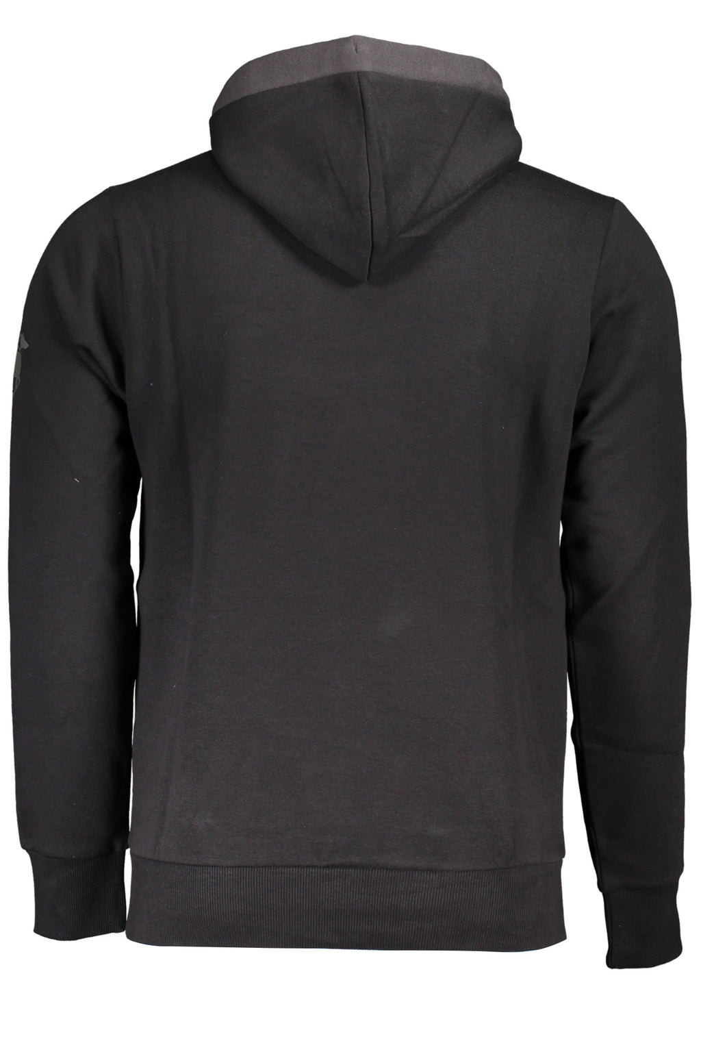US GRAND Herren-Sweatshirt mit Reißverschluss, schwarz