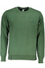 US GRAND Herren-Sweatshirt mit Reißverschluss, grün