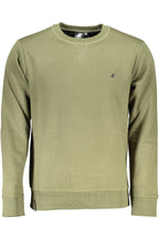 US GRAND Herren-Sweatshirt mit Reißverschluss, grün