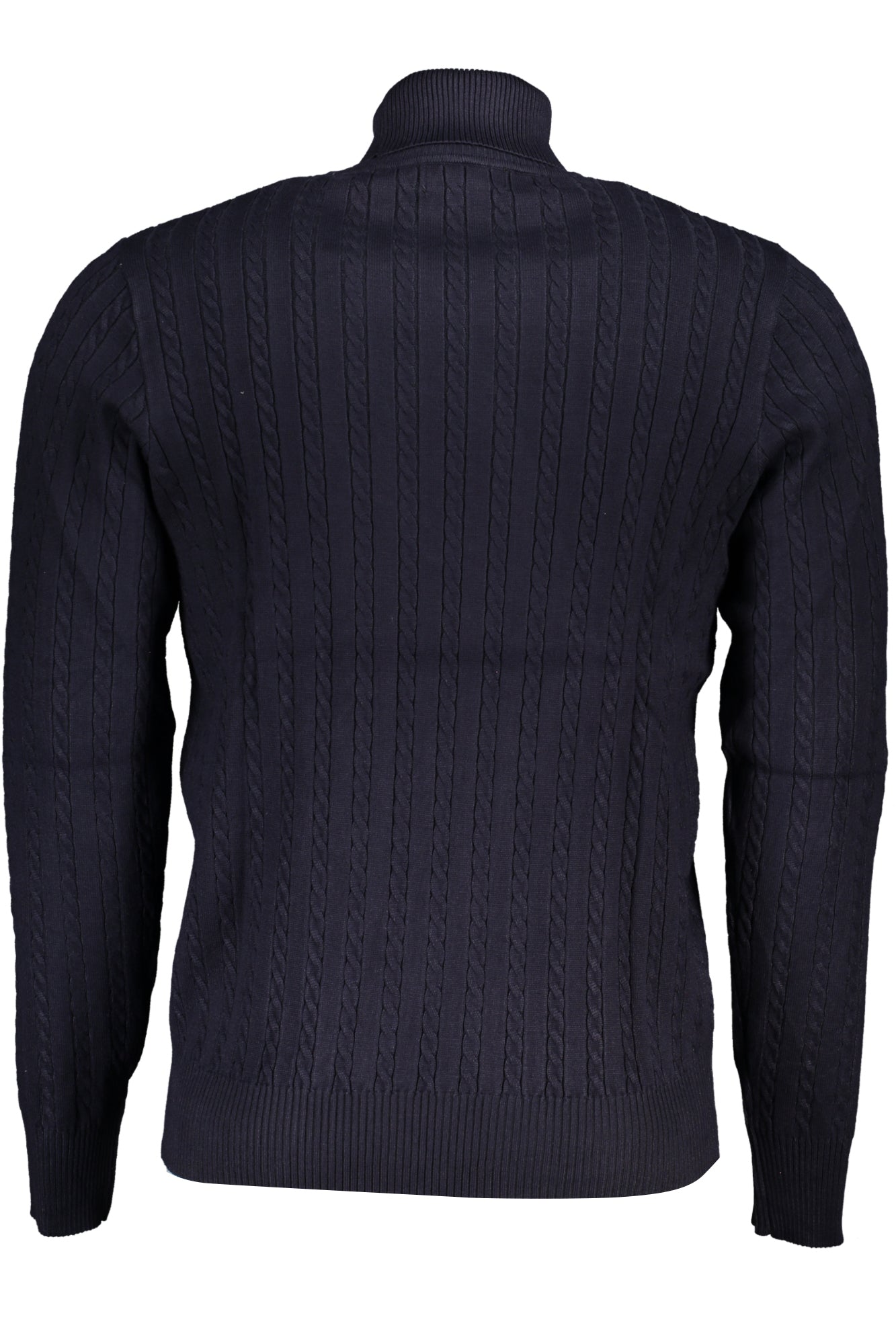 U.S. Grand Jersey-Pullover Herren – Brauner Rollkragen mit Stickerei | soulluna.de Blau
