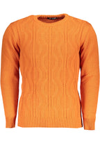 US GRAND Herren-Orange-Pullover