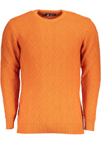 US GRAND Herren-Orange-Pullover