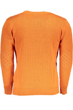 US GRAND Herren-Orange-Pullover