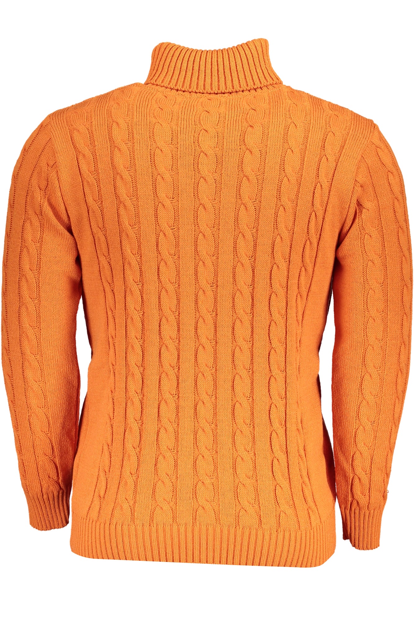US GRAND Herren-Orange-Pullover Zweitbild