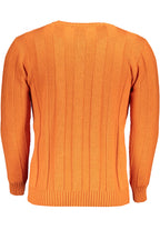 US GRAND Herren-Orange-Pullover