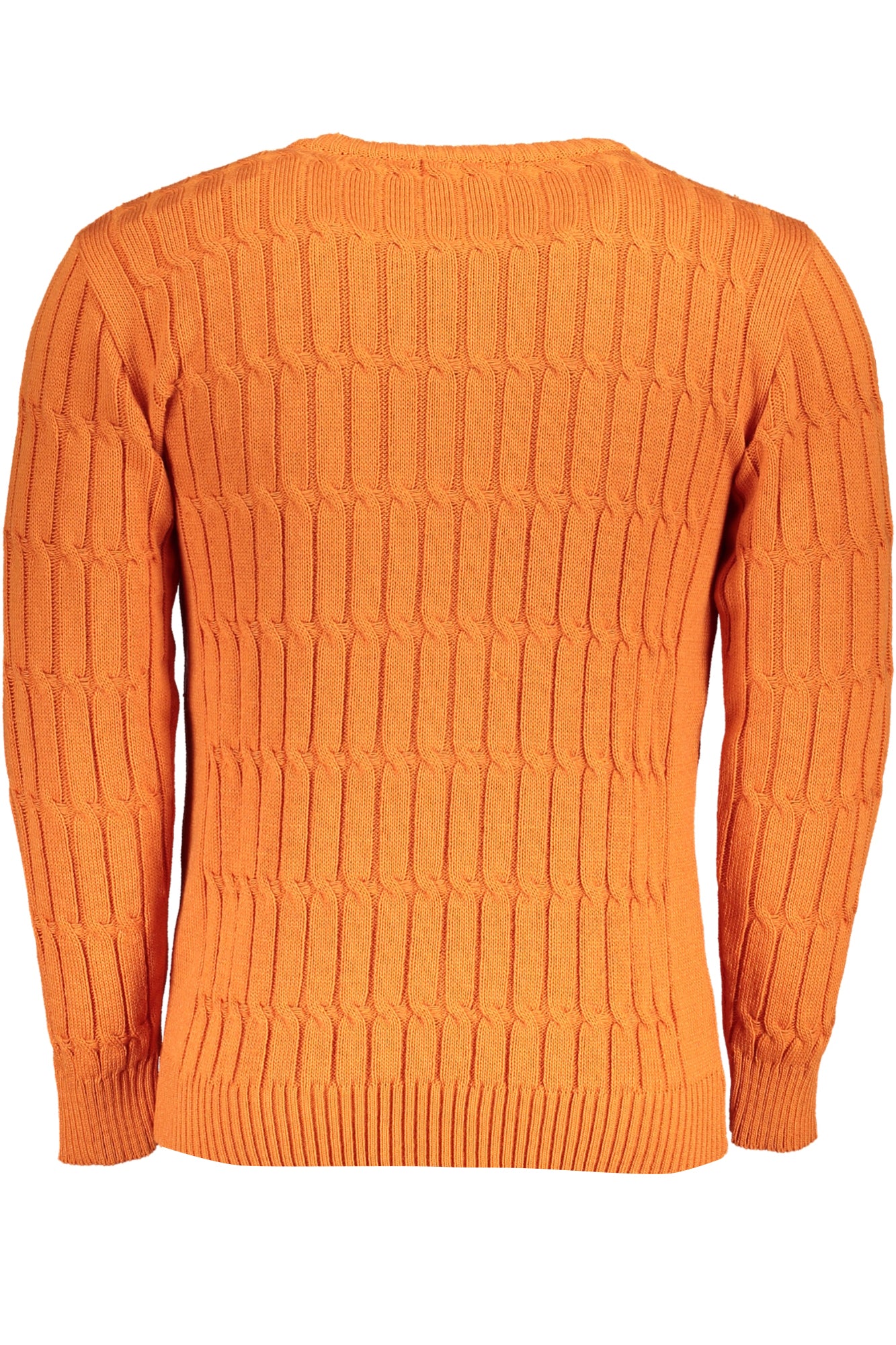 US GRAND Herren-Orange-Pullover
