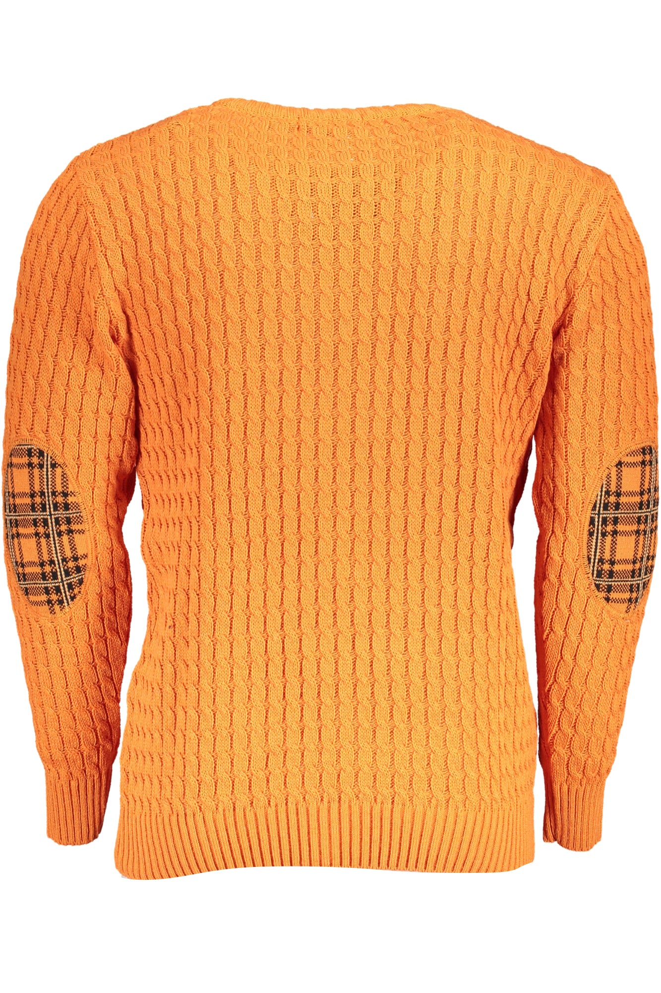 US GRAND Herren-Orange-Pullover Zweitbild