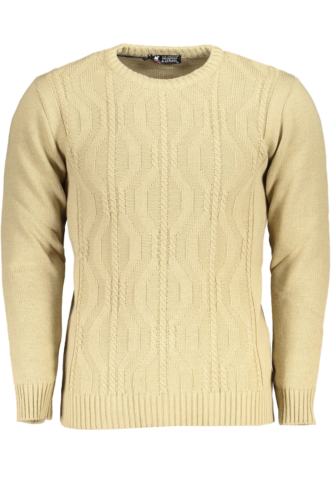US GRAND HERRENPULLOVER BEIGE