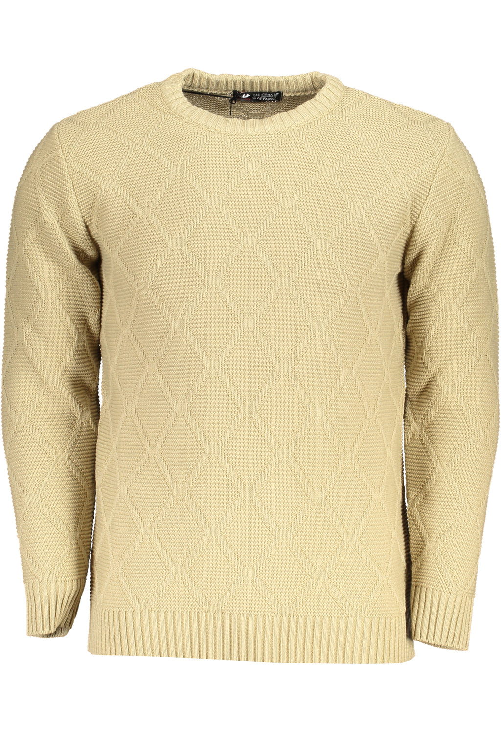 US GRAND HERRENPULLOVER BEIGE