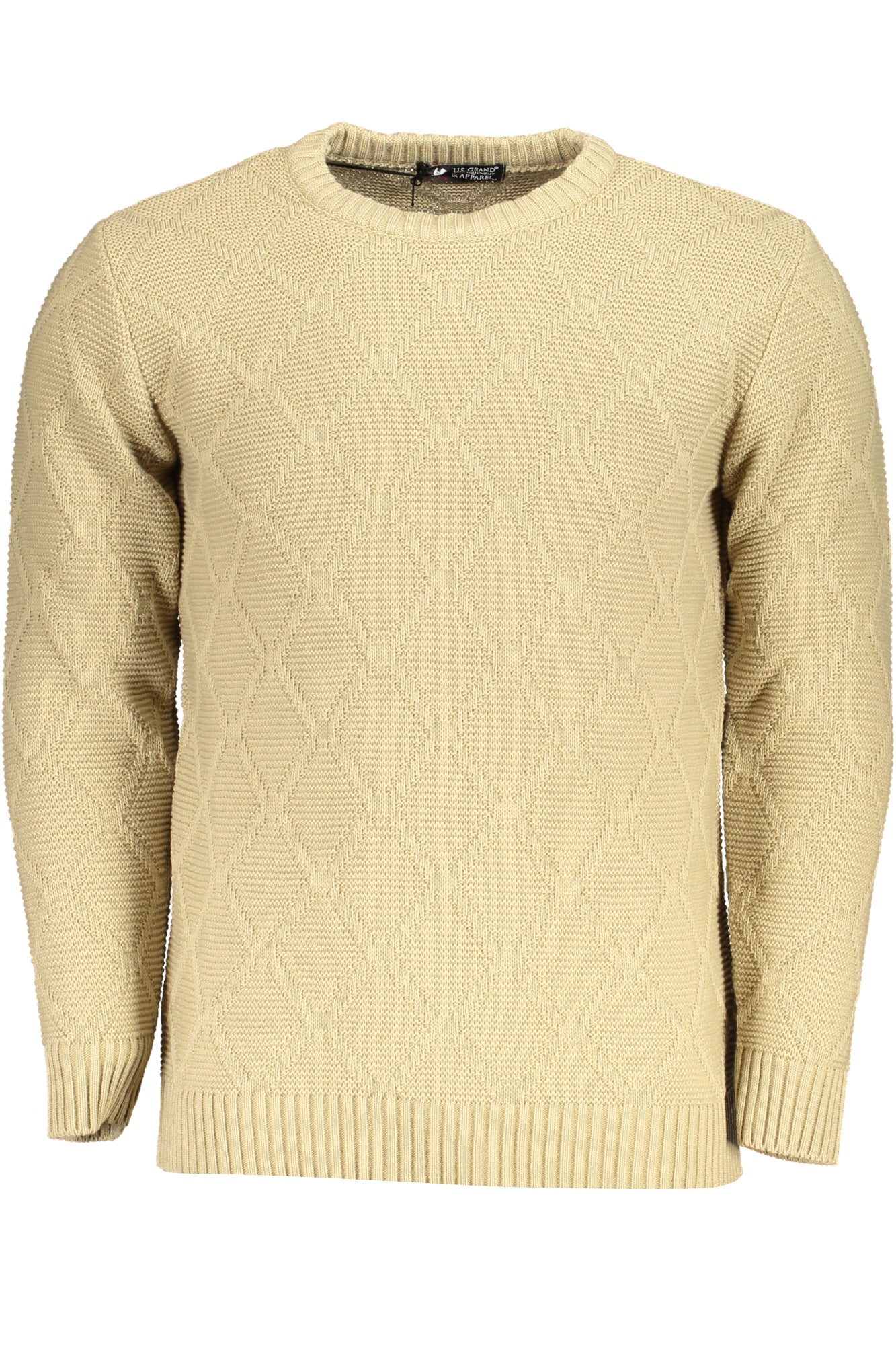 US GRAND HERRENPULLOVER BEIGE