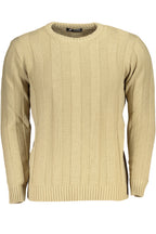 US GRAND HERRENPULLOVER BEIGE