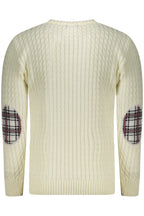 US GRAND Herren-Weißpullover