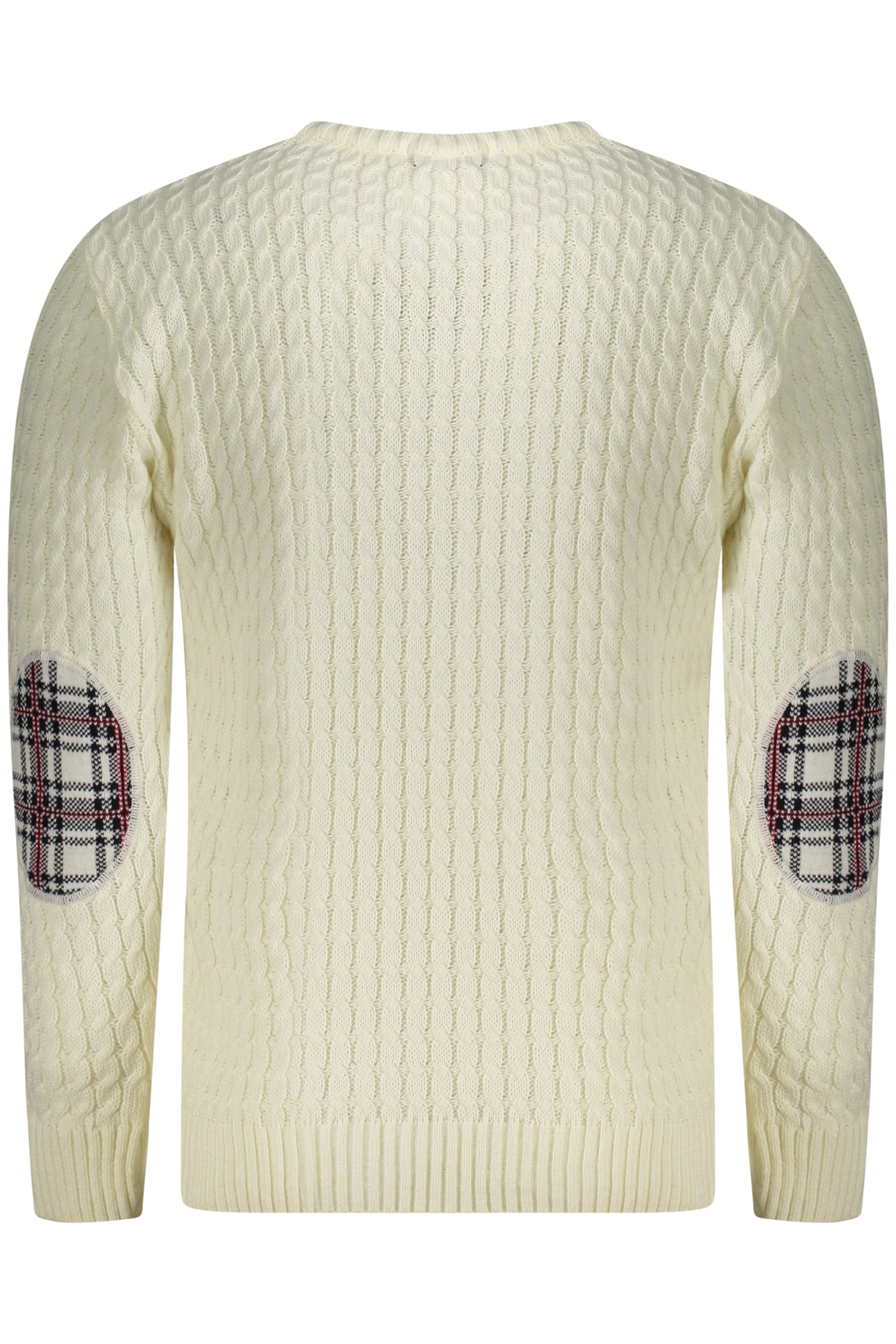 US GRAND Herren-Weißpullover