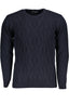 US GRAND HERREN BLAUER PULLOVER