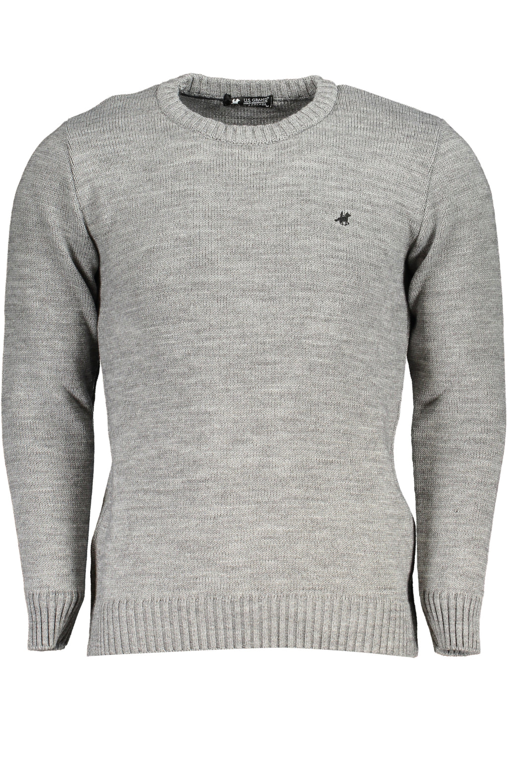 US GRAND HERRENPULLOVER, GRAU