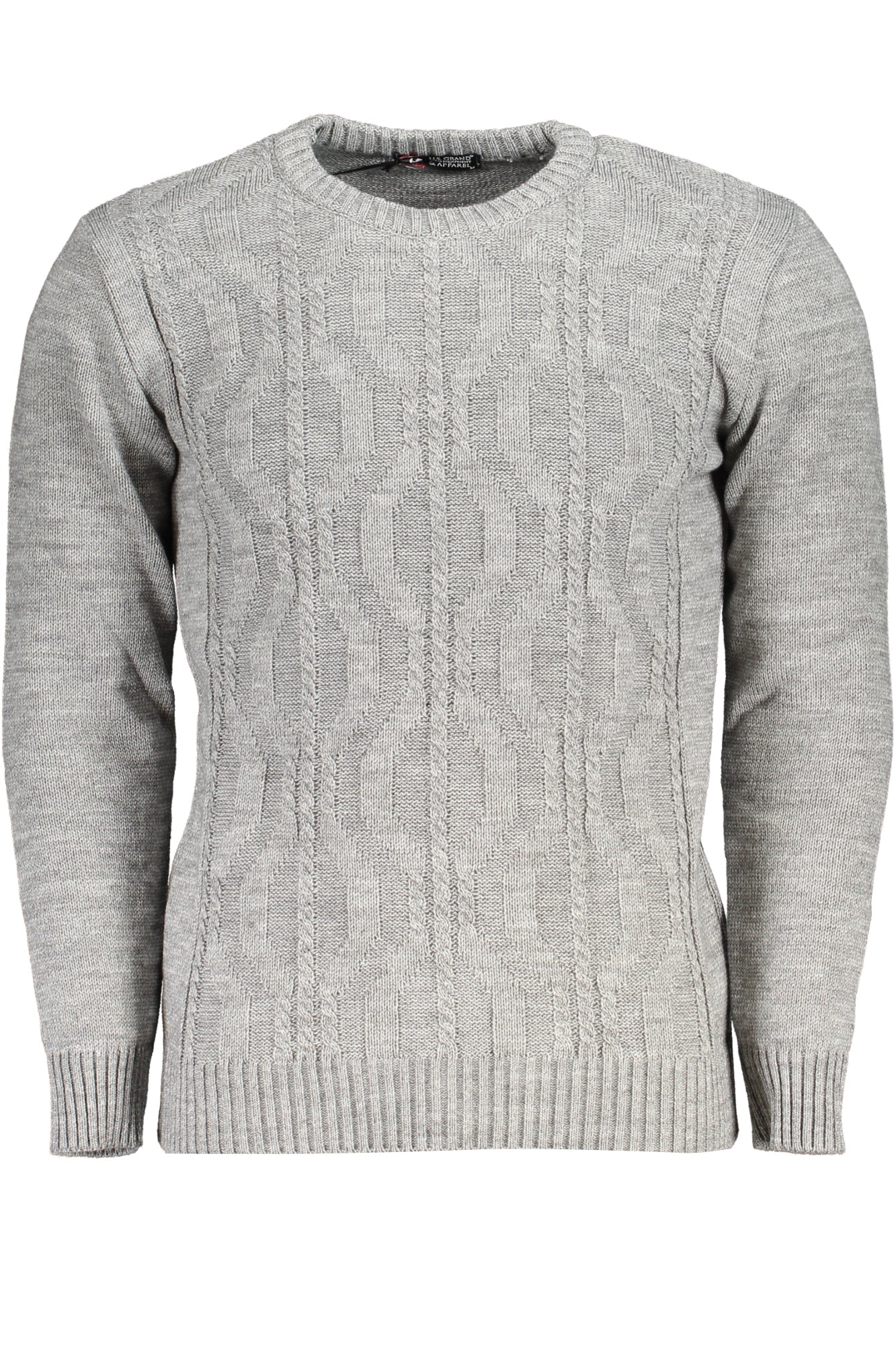 US GRAND MEN'S SWEATER, GREY Main image