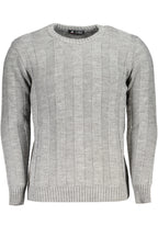US GRAND HERRENPULLOVER, GRAU
