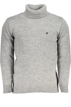 US GRAND HERRENPULLOVER, GRAU
