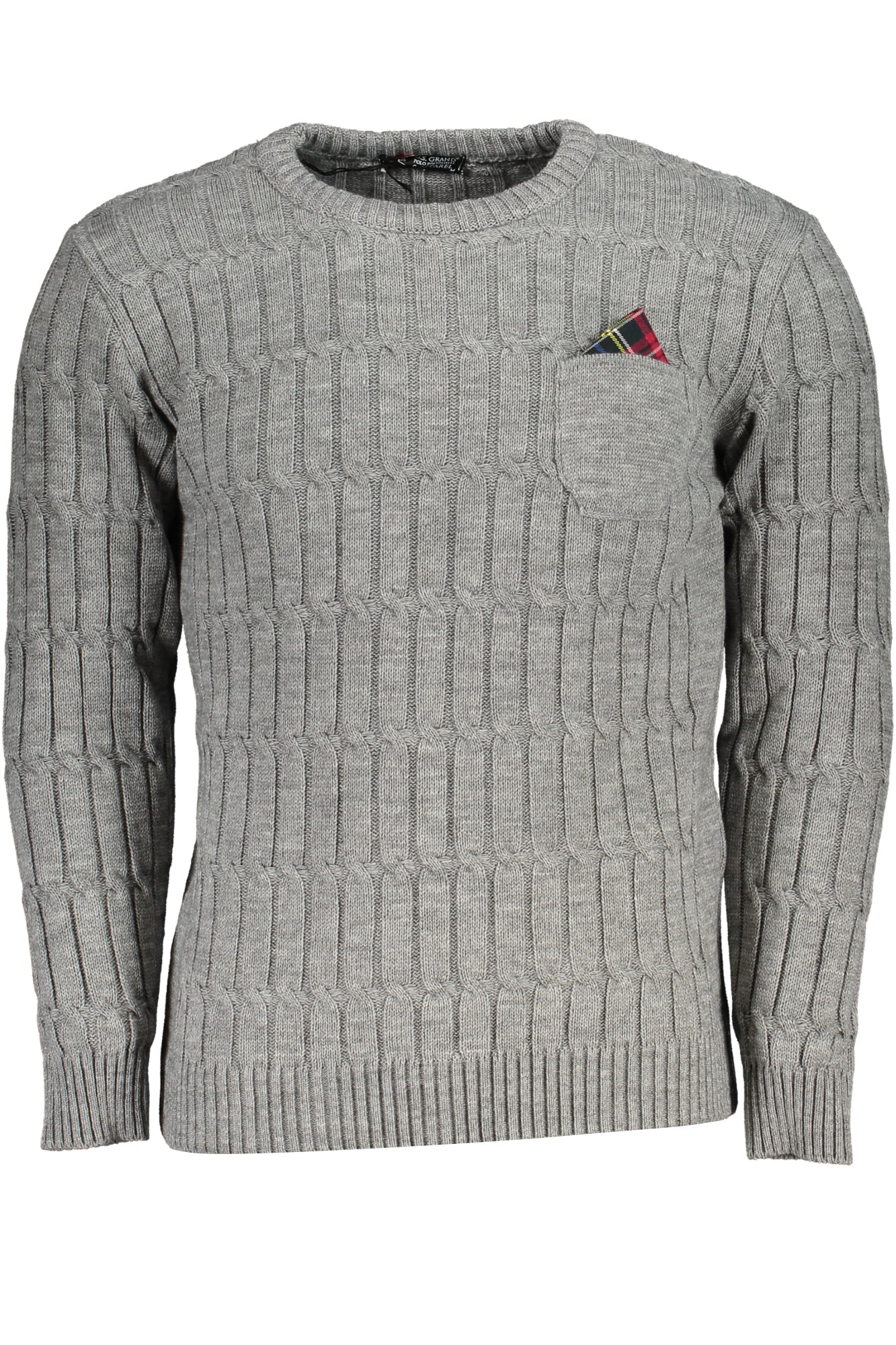 U.S. GRAND Herren Oberteile – Pullover, mit Taschen Grau